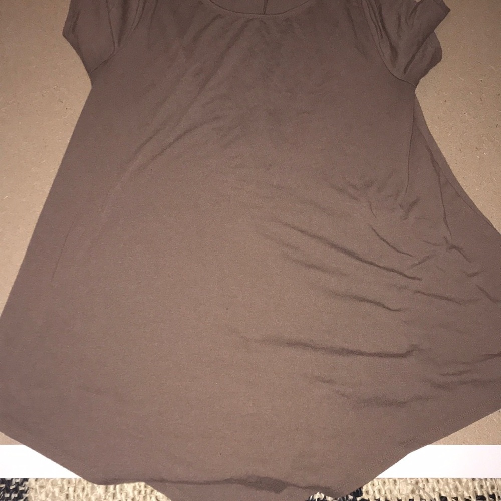 Zenana brown shirt